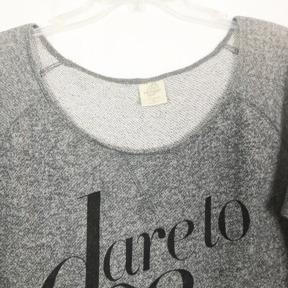 Independent Dare To Be Heathered Gray Sweatshirt Size S - Picture 2 of 11